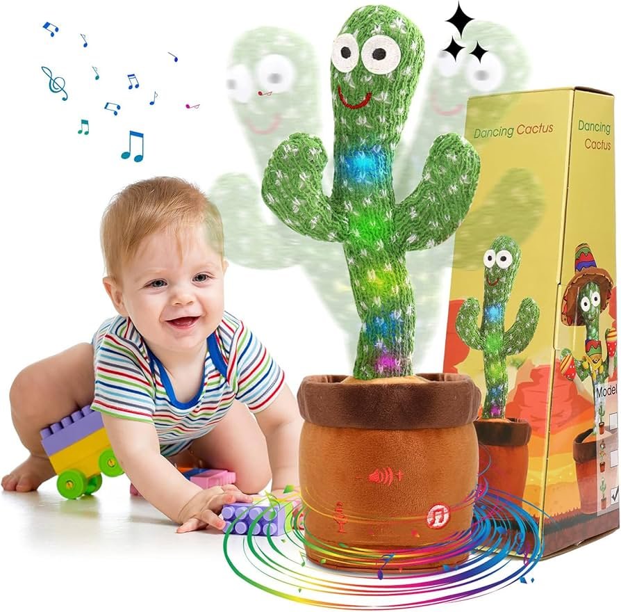 Dancing Talking Cactus Toys for Creative Play