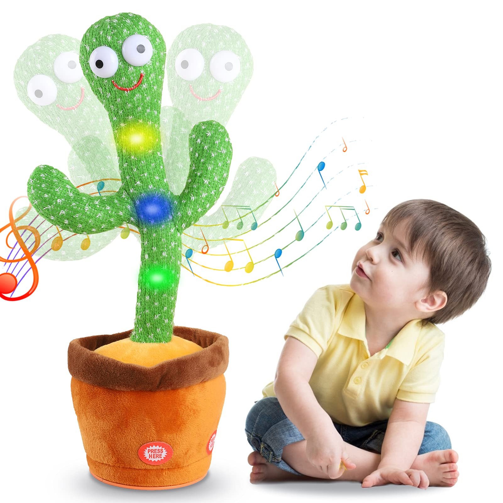Cactus Toy Comes Alive for Role Play